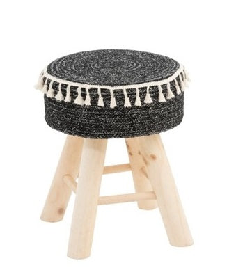 Tabouret petit pompon